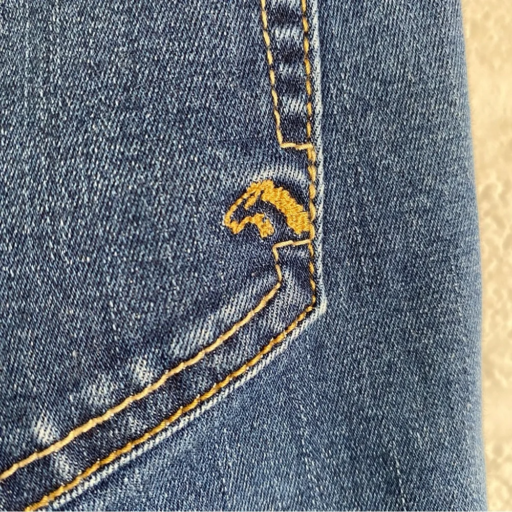 Jordache Super Skinny Blue Jeans Juniors Girls 16 Stretch Denim Low Rise